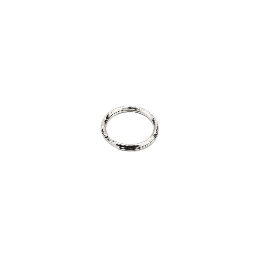 [K61-16] 5/8'' (16mm) Round Edge Key Chain Split Ring (1,000/Pack)