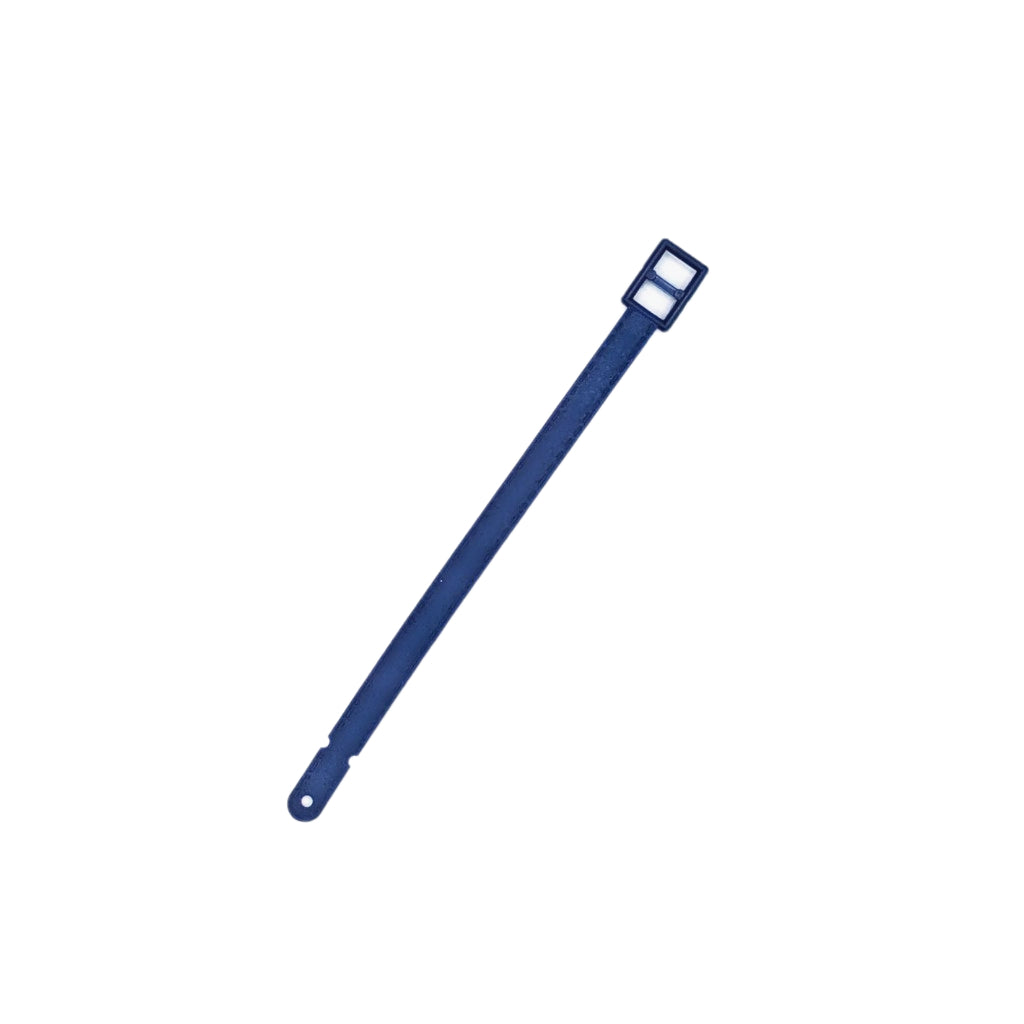 [LS-006] 6-1/2'' Flat Plastic Luggage Tag Strap (500/Pack)