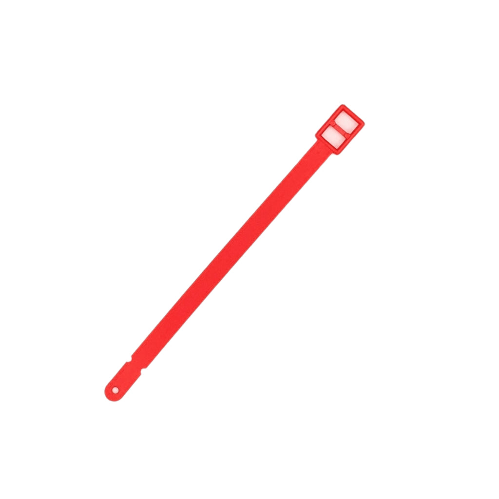 [LS-006] 6-1/2'' Flat Plastic Luggage Tag Strap (500/Pack)